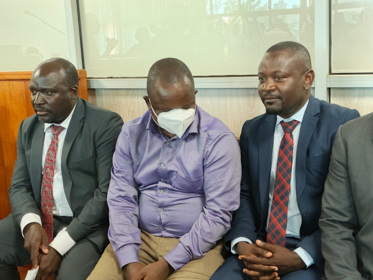 SureFmsandabula's tweet photo. Just in: Chris Obore and six others have been remanded until 7 July 2026. They are facing nine charges, including money laundering and causing financial loss involving billions of shillings.

#SureFM https://t.co/BcFmUinkEB