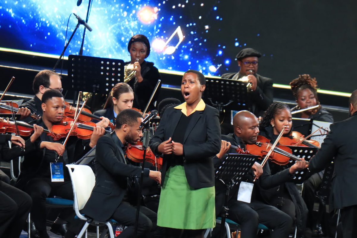 DBE_SA's tweet photo. #ChoirClass | The Secondary Schools Open Section Soprano Solo category focuses on the soprano voice type, which is the highest female vocal range, typically characterised by its bright, clear and agile tone capable of carrying melody lines with both power and delicacy.
In this category, learners perform independently, with the focus placed on vocal control, pitch accuracy, breath support, diction and expressive interpretation, allowing each performer to bring individuality and emotional depth to their solo piece.
The selected piece: Kgarakgatsego by K Diradingoe
#2026ABCMotsepeSASCE
#EducationZA #GovZAUpdate