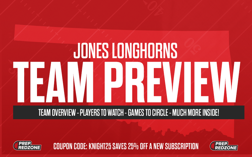 PrepRedzoneOK's tweet photo. NEW: @JonesLonghornFB Faces A New Challenge In 3A As Defending 2A-1 Champ. Featuring:
🏈 2026 Outlook
🏈 Players To Watch
🏈 Schedule Breakdown
👇🔗FULL PREVIEW🔗👇
https://t.co/eaH1kaYSpt
👇🔗VIDEO PREVIEW🔗👇
https://t.co/GbKzKKDpsX
#OKPreps https://t.co/eabTfXoSTi