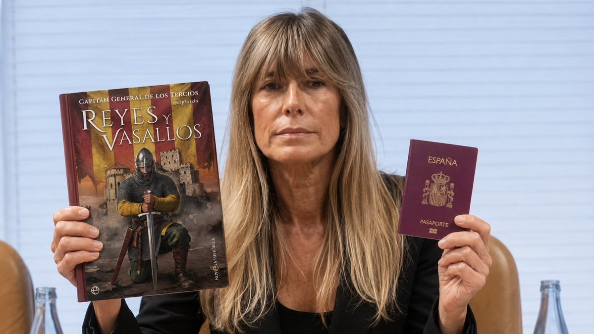 capTercio's tweet photo. Delitos por los que se juzga a Begoña Gómez:
Tráfico de influencias
Corrupción en los negocios
Apropiación indebida
Malversación de caudales públicos
Delitos de los que se acusa a @vitoquiles
Un bulo sobre un asesor de María Jesús Montero
La orden de detención es para Vito Quiles https://t.co/R6sOU6eM0u