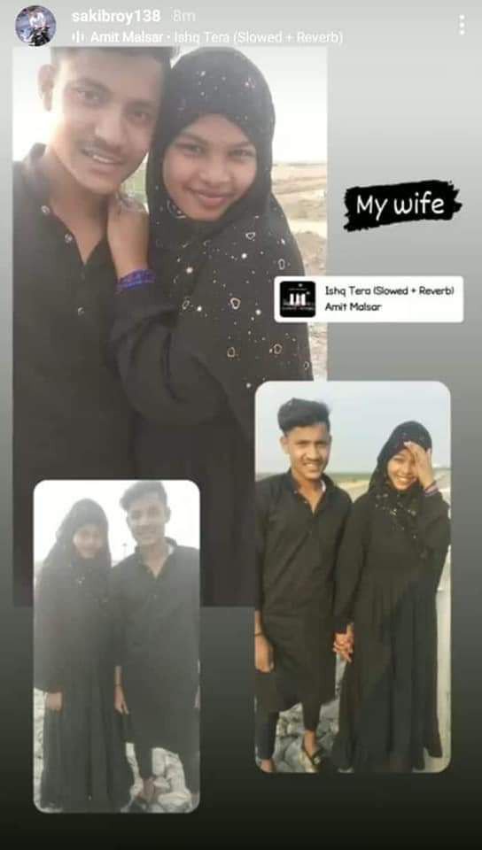 Trishulwarrior's tweet photo. The events depicted in the film *The Kerala Story* are now playing out in reality, as evidenced by a recent incident in the Nawada district of Bihar. 

A 14-year-old girl named Kashmir Gupta had been missing from her home for some time; it was discovered that she had been in contact with a boy named Saqib. Subsequently, Saqib converted her religion, married her, and announced the union via social media. 

While the family was aware their minor daughter was missing, they were horrified when they saw her photograph on social media.

Although an FIR has been lodged at the Warsaliganj police station, the victim's family states that the local police administration has not yet taken any of the accused into custody.

It is the responsibility of every citizen to share information about this case as widely as possible to ensure appropriate action is taken and the accused receives the strictest possible punishment.

Jai Hind 🇮🇳
Jai Siya Ram 🙏🏻