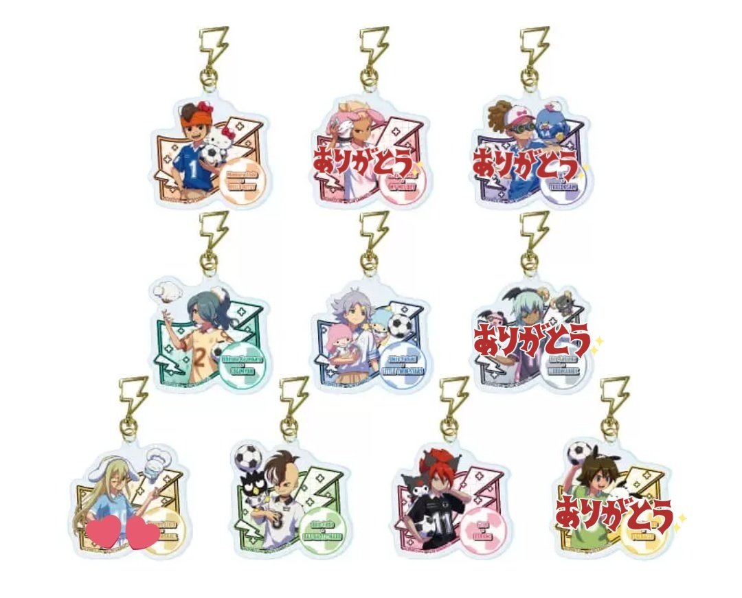 zero_ice_heart's tweet photo. イナズマイレブン イナイレ ヴィクトリーロード サンリオ 缶バッジ アクキー 交換譲渡 #つららツイ

譲 円堂○/吹雪/佐久間/不動/グラン

求 定価+送料
　 SD缶バッジ　アフロディ1

各1BOX予約済
譲渡は○お迎えいただける方優先
特典交換の仮約束○ https://t.co/H77ZlRzEYV