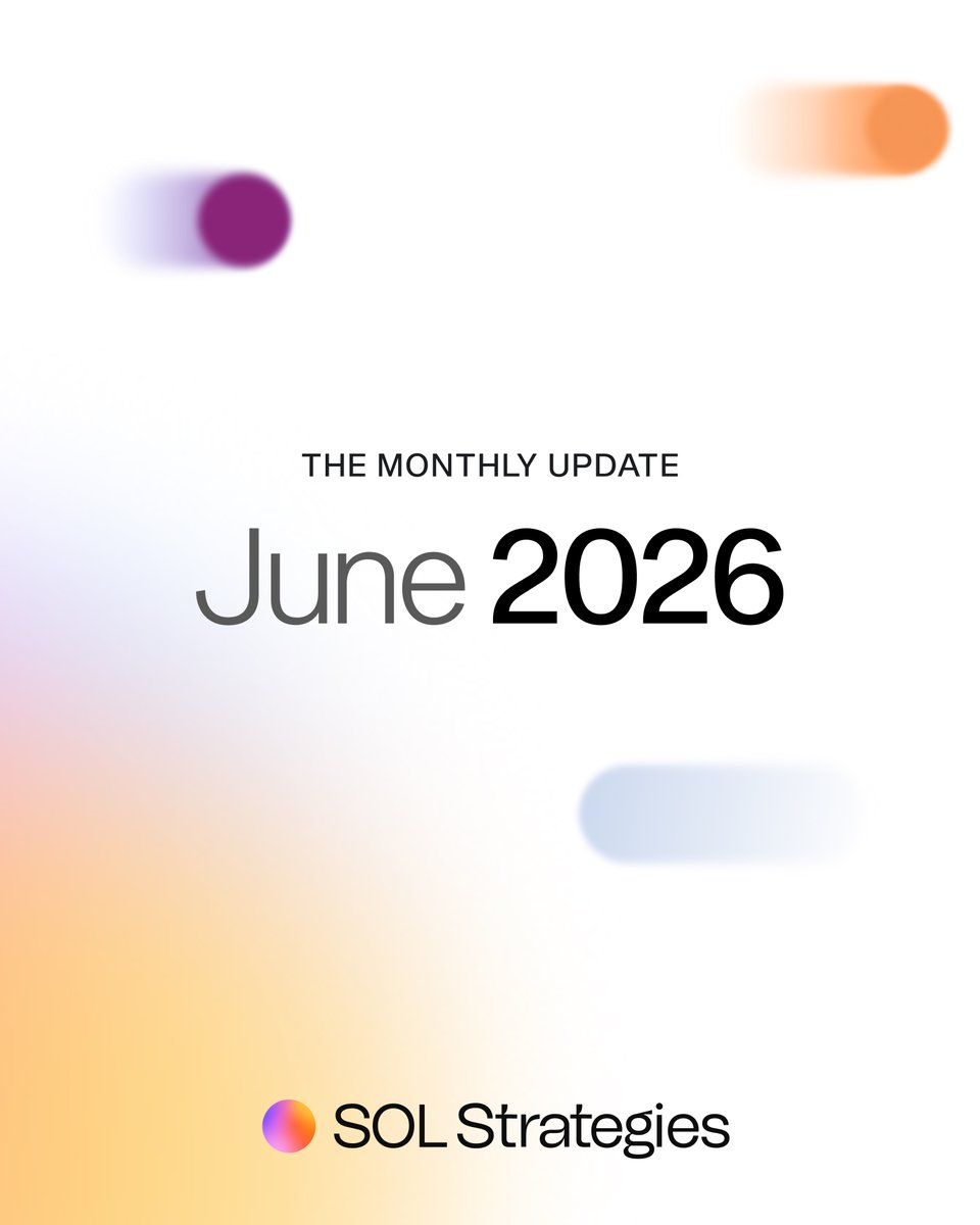 solstrategies's tweet photo. June was a big month. Here’s what happened:

🟣 Houdini Swap acquisition closed
🟣 Jumper integration went live
🟣 STKESOL: 646k+ SOL staked
🟣 3.46m+ SOL under delegation | 100% validator uptime

Solana infrastructure, staking &amp; privacy tech. Under one roof.

Full update 👇 https://t.co/nz8n6pv2LJ