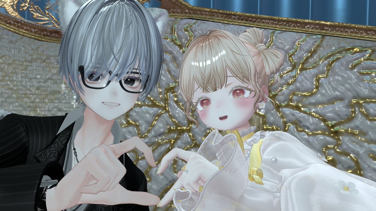 neko_vrc_os's tweet photo. 先日のCháteau Félinありがとうございました！
今回もたくさん楽しいお話できて楽しかった！！
 お休みになっても忘れないでまた会いに来てくれるかな？？
#CFAlue_host https://t.co/rNOr2Fiere