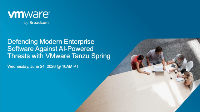 WaldemarPera's tweet photo. @VMware (by @Broadcom) #VCF #Tanzu - Defending Modern Enterprise Software Against AI-Powered Threats with VMware Tanzu Spring (by @michaelminella, Ryan Morgan, @ciberkleid, @cote) @VMwareVCF @VMwareTanzu #vExpertVCF #vExpertSecurity #TanzuVanguard @vExpert https://t.co/3wJ0ag11Ne https://t.co/2pAQeJvSGI