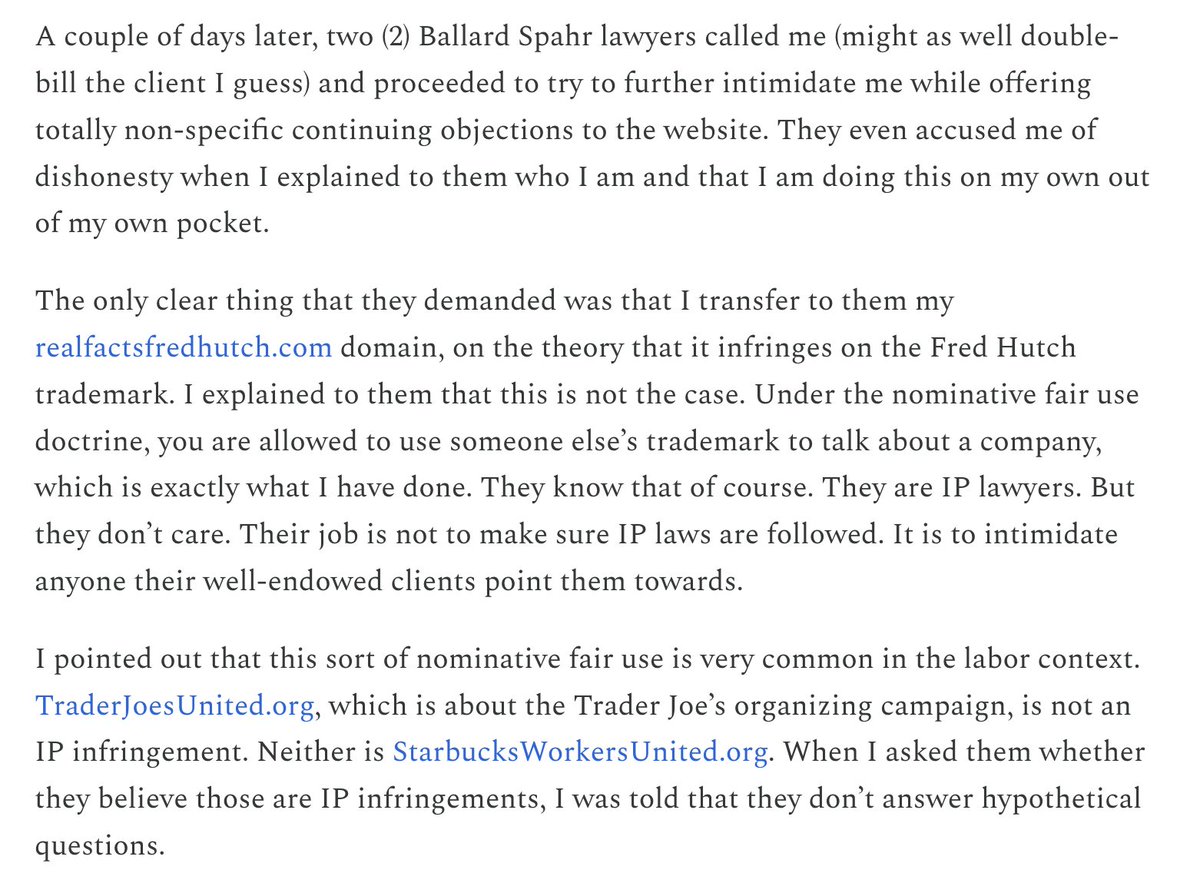 MattBruenig's tweet photo. Union Busters Coming After Me (link below) https://t.co/9F7ciGVA4S