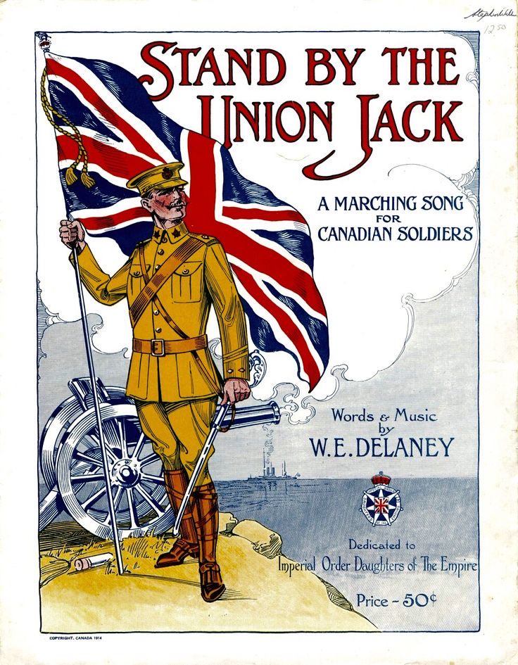 Empireaesth's tweet photo. “Stand By the Union Jack” (1914) https://t.co/TScPHZ2gjU