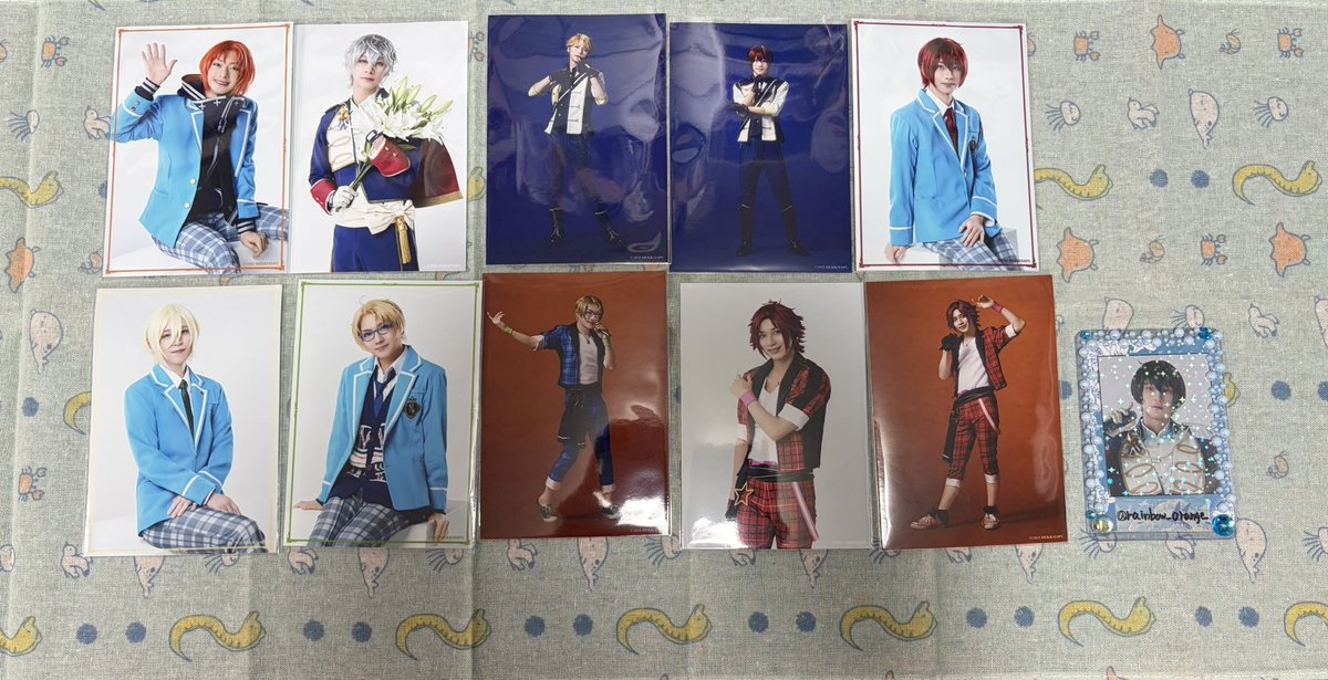 rainbow_orange_'s tweet photo. @ask_m_3 @1 初めまして、検索より失礼します。
当方画像のランブロ、チェキカを所持しております。いずれかとお手持ちのチェキカ凛月、嵐、英智、ランブロ桃李との交換は可能でしょうか。
凛月のチェキカを最優先で求めております。
明日7/3現地手渡し可能です。
ご検討よろしくお願いします。 https://t.co/Mw0uRO7axh