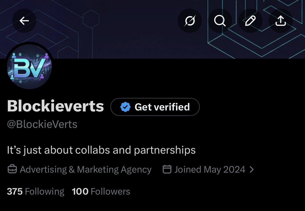 BlockieVerts's tweet photo. A Fresh Beginning

We just hit 100!

Blue check coming soon.

Opening doors for collaborations. https://t.co/x1zl8ps3za