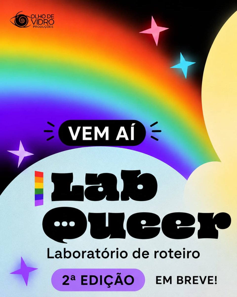 ocalebelopes's tweet photo. atenção, povo animado do meu Brasil!

o LABQUEER está voltando - agora ONLINE, para Centro-Oeste, Norte e Nordeste.

vamos reunir realizadores LGBTQIAPN+ para uma semana de criação, formação e encontros, num espaço pensado para ampliar redes dentro do audiovisual.

link abaixo! https://t.co/ug8BRm3Yqt
