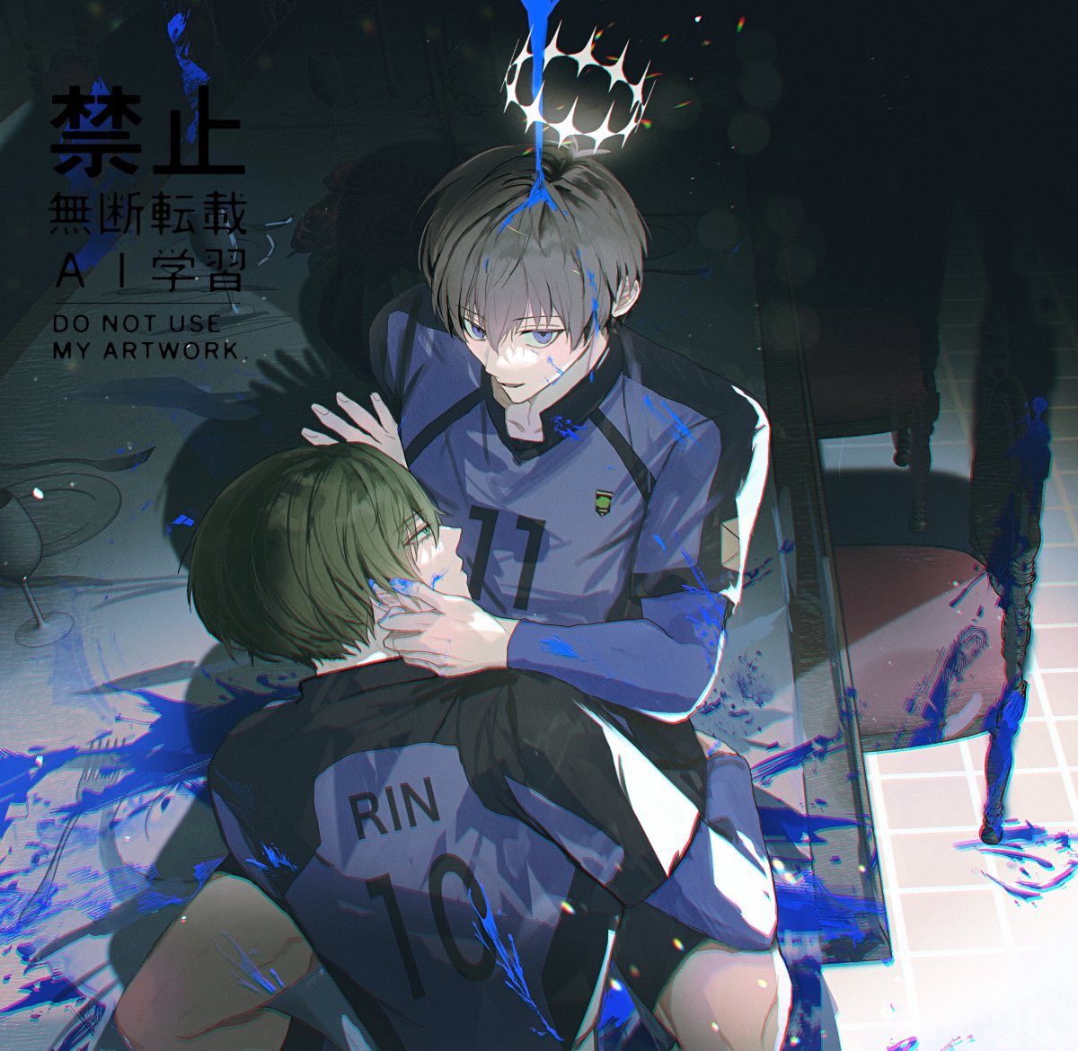 AnoNiku___'s tweet photo. #ひらいて赤ブー  

ブ🟦ー⛓️ック
💚い🌱ぎ4️⃣1️⃣×い🦉しりん👅🩵

最良のふたりがだいすきです🫶
isrnオンリー「愛し愛され蹂躙中！」の継続開催をぜひお願いします！
RP数で開催の集計されるとのことですので、ご協力お願いいたします🙇 https://t.co/nbYd1ItqR5