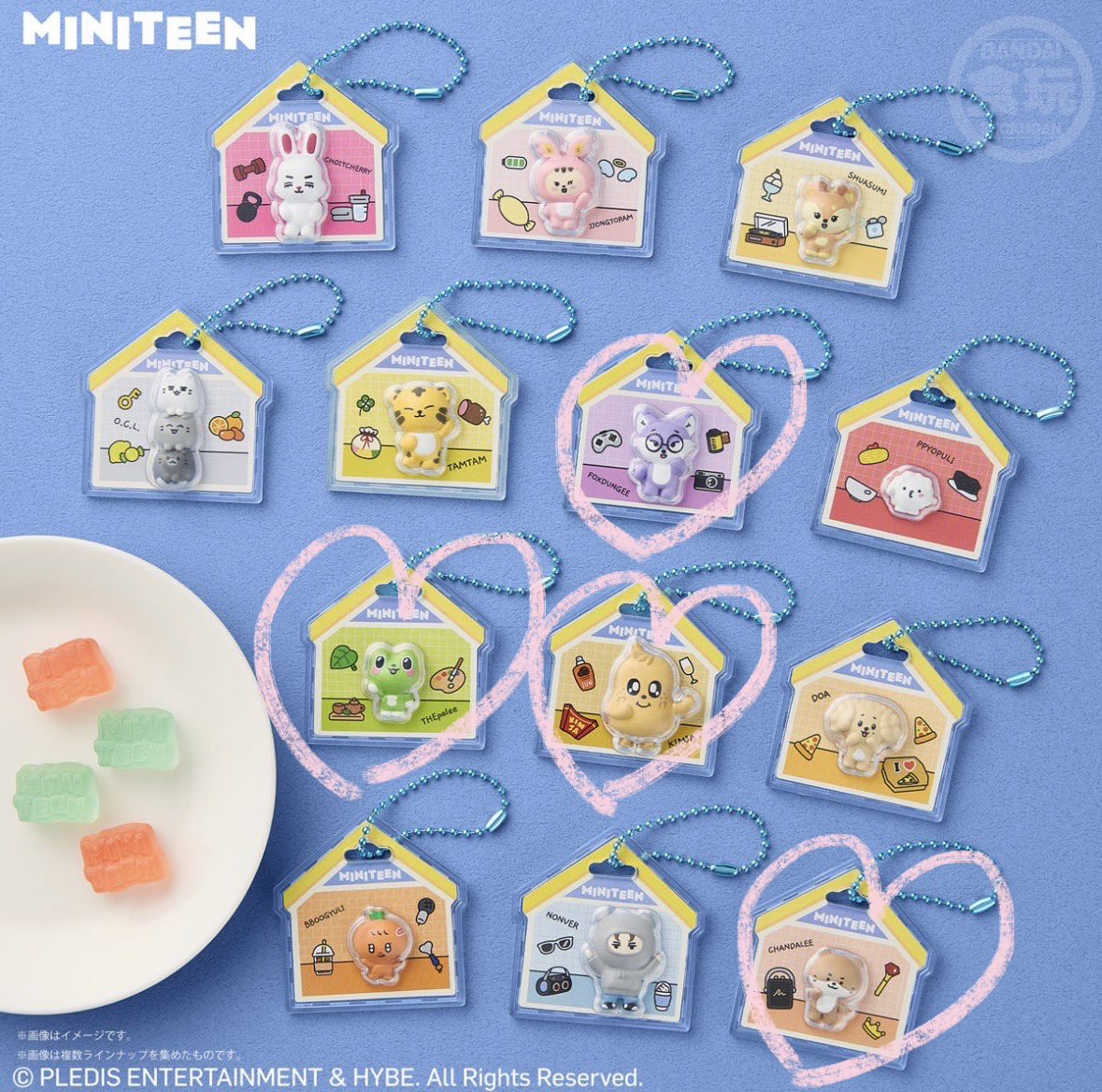 Somi__t's tweet photo. 💎miniteen 交換💎

♡miniteen パッケージチャーム
譲:🍒、👼👼、🐻‍❄️
求:🎮、🐸、🐶、🦦

♡miniteen マスコットチャーム
譲:🐰(⛓️、🦀)
求:👼、🍊

複数交換可能の方を優先させていただきます。

※郵送のみ

ご希望の方はリポストお願いいたします。 https://t.co/byBnaTYY83