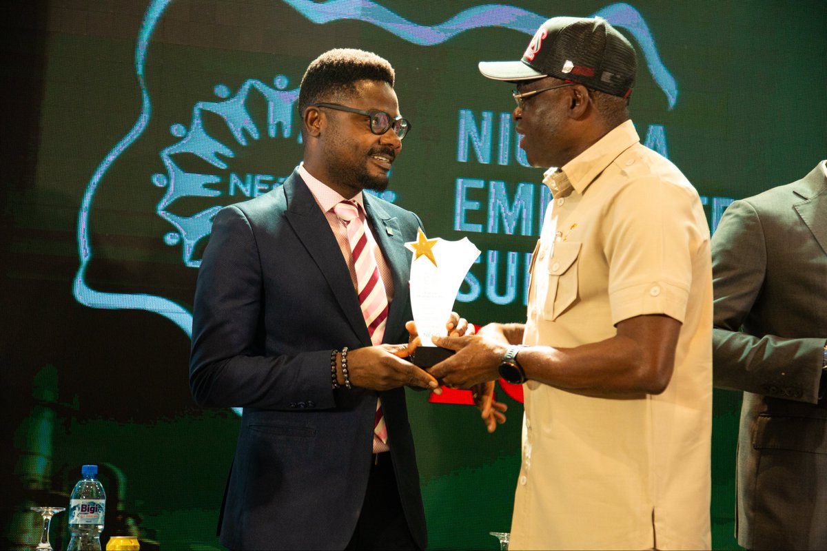 Fidsoncares's tweet photo. Fidson Healthcare sponsored the 2026 Nigeria Employers’ Summit (NES5) by NECA. Our team joined policymakers and business leaders to discuss economic reforms, ESG practices, and how local pharmaceutical innovation drives a resilient national economy. 

#FidsonHealthcare #NES5 https://t.co/idH3t9bmVM