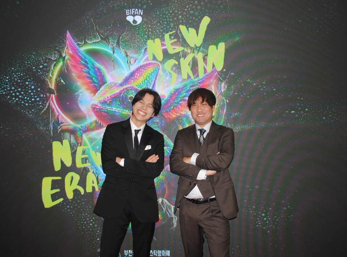 movie_core2014's tweet photo. 『もう一周歩きたい！』
第30回プチョン国際ファンタスティック映画祭レッドカーペットにWEST.重岡大毅が近藤亮太監督ともに登場！オフィシャルレポートが到着
https://t.co/WXIbNb0H4D
#5秒で完全犯罪を生成する方法 #重岡大毅 #WEST https://t.co/sVcsc7ADmV
