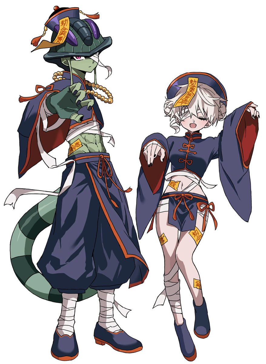 Cachaca2651's tweet photo. キョンシー王ムギ https://t.co/H4aybMLFur