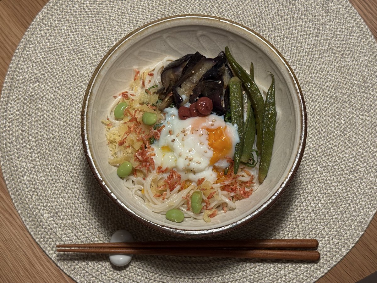 k_simpleleben's tweet photo. 半田素麺でした https://t.co/4lT776N7Dw