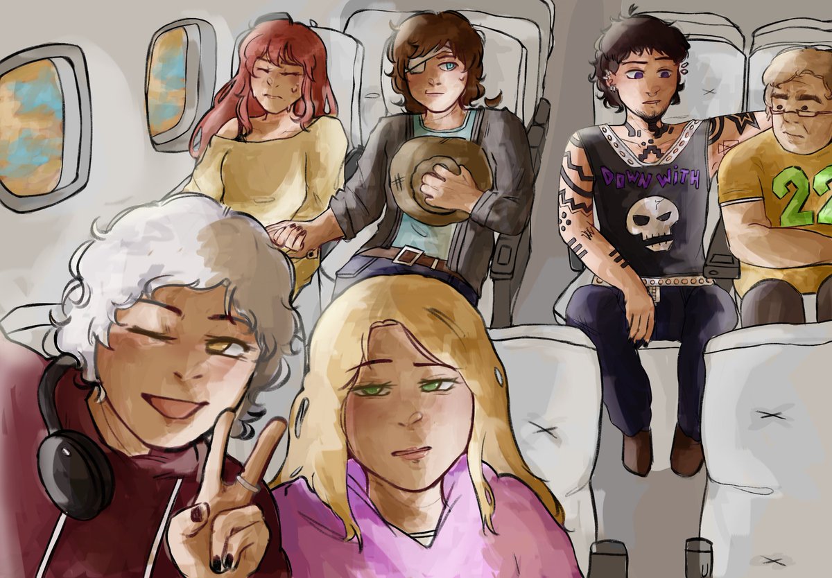 yurittite's tweet photo. art collab with my friend!!
she drew it and i painted it https://t.co/1ABzkzztMr