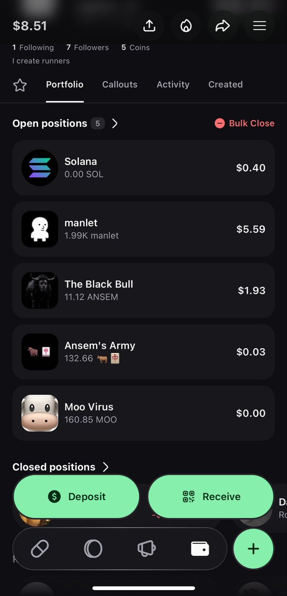 kingogmeme's tweet photo. Who ever sent me $manlet thank you.
Had $1 worth of $Ansem before, now with $8 port.

I need more, send it higher

ogkins https://t.co/EBKejrKHgI