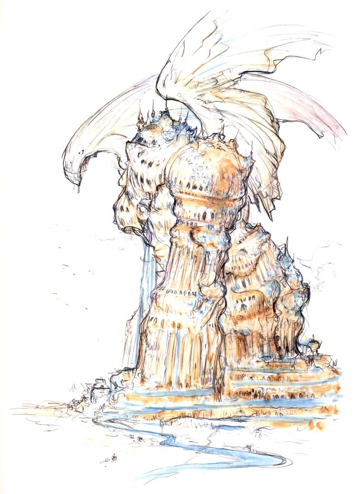 MemoryCardFiles's tweet photo. Concept art | Final Fantasy IX

Artist: Yoshitaka Amano https://t.co/MNssyLCkKI