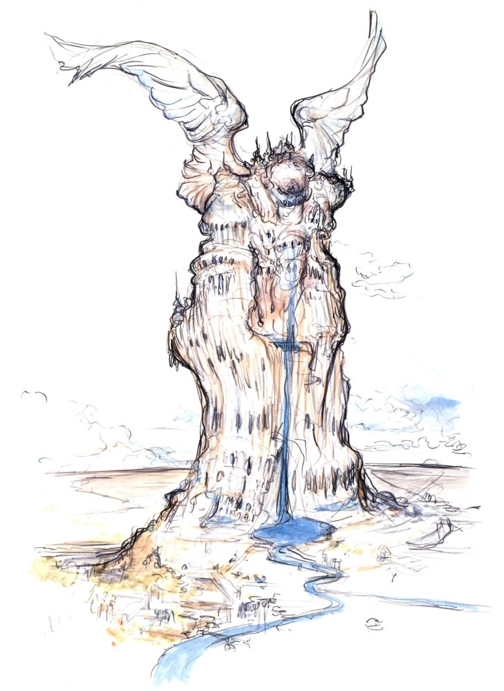 MemoryCardFiles's tweet photo. Concept art | Final Fantasy IX

Artist: Yoshitaka Amano https://t.co/MNssyLCkKI