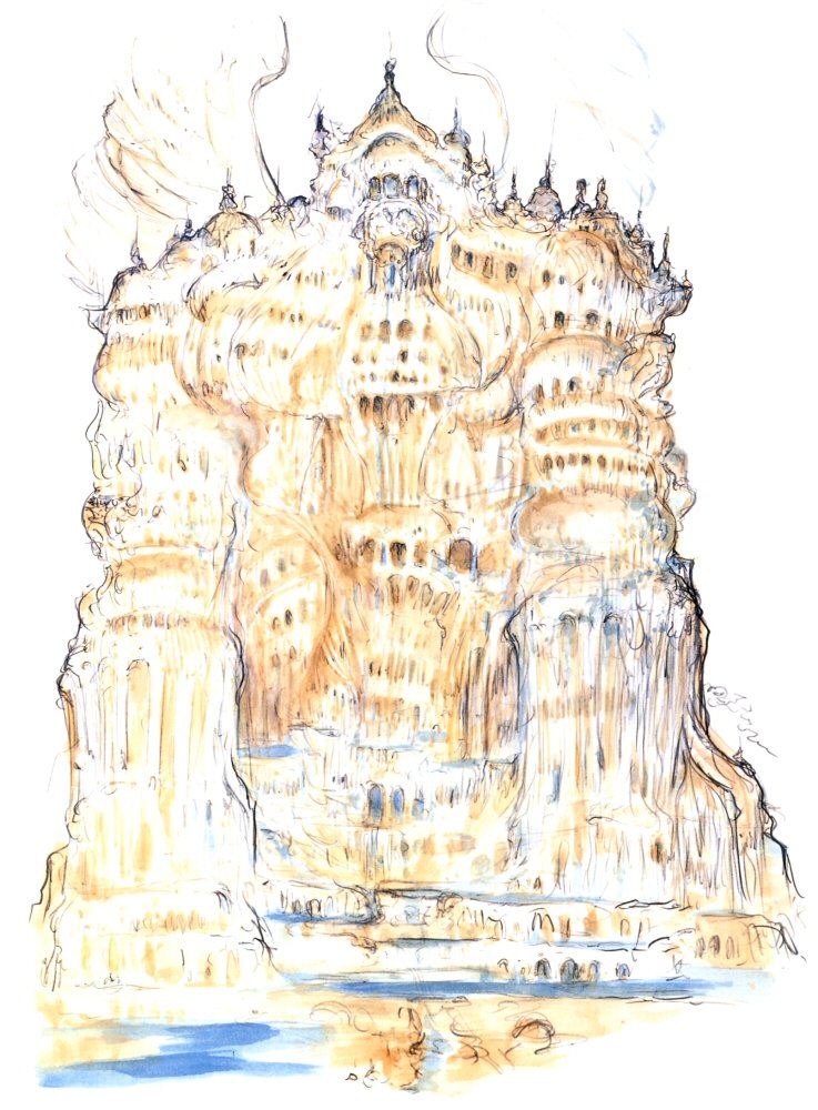 MemoryCardFiles's tweet photo. Concept art | Final Fantasy IX

Artist: Yoshitaka Amano https://t.co/MNssyLCkKI