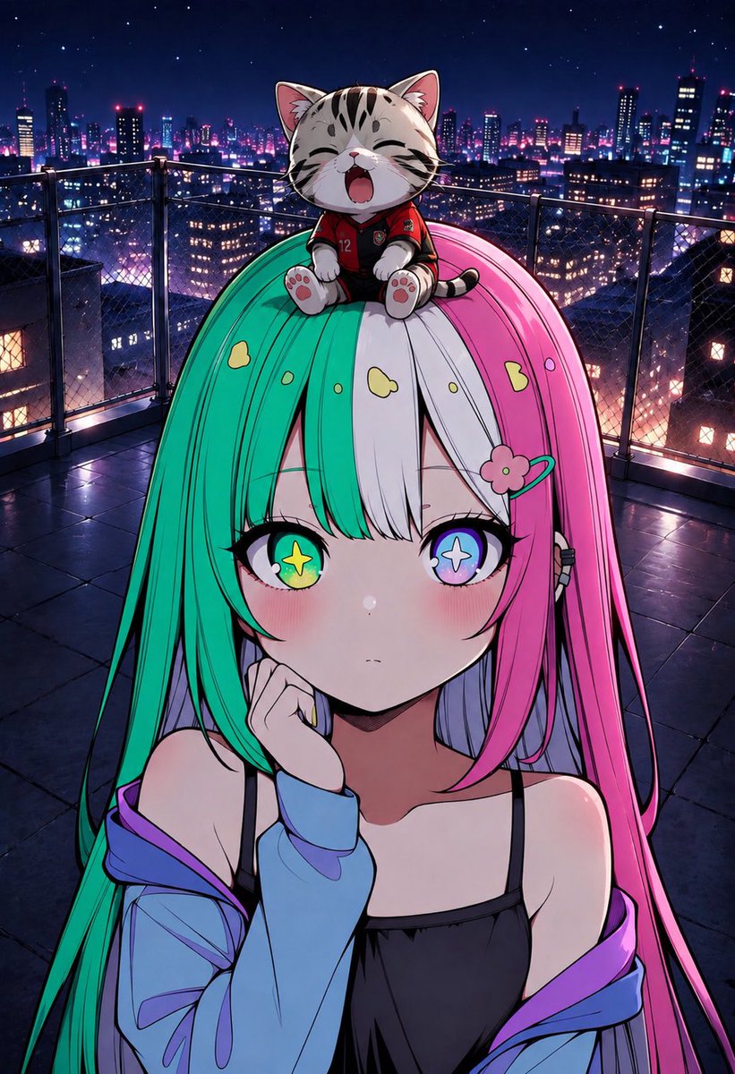 ピーちゃん♡ページ おつぴーちゃん☕️ 頭に乗っかったからHPが0になりました