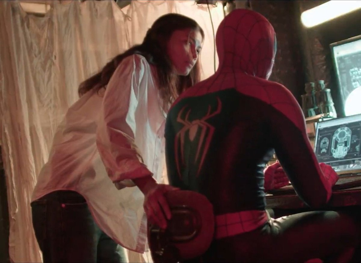 BoinkBuzz's tweet photo. They've just RUINED the ending of Spider-Man: No Way Home 😭

The BTS pics of Tom Holland & Zendaya for ‘SPIDER-MAN: BRAND NEW DAY’ just proves that Tom is a simp and can't do a movie without his bih or else he'll explode

Their memory was erased and he promised to stay away so why dafuq are they talking in the new one?

Would have loved to have at least one movie without fkn Ned & MJ to make room for Harry and Gwen