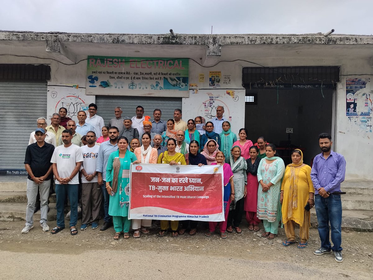 dtohpmnd's tweet photo. Ayushman Arogya Shivir held at village Kanger Kothi under AAM Bagra Galoo, Health Block Sandhole Distt Mandi HP on dated 02-07-2026. Total number of X-Ray done 60 and abnormal X-ray 2.  
#TBMuktBharat 
#TBMuktHimachal https://t.co/lkZI4rISrw