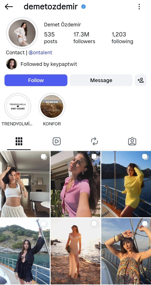 ddana_nuna's tweet photo. Famous Turkish actress Demet Özdemir has shared #Ateez's post (Bad MV cut) on her Instagram story. She has 17.3 million followers omg! 🤩 @dmtzdmr ♡ https://t.co/Ngxj2fG4ft