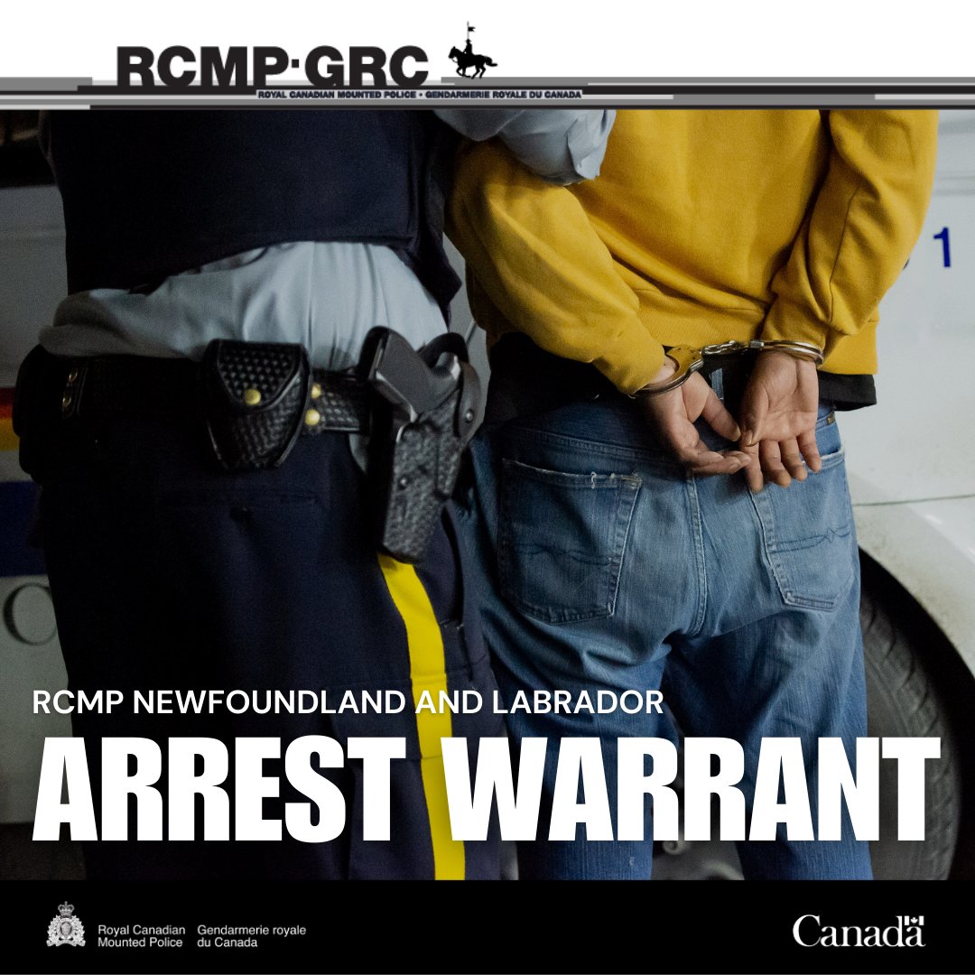RCMPNL's tweet photo. Arrest warrant issued for Anthony (Tony) Farrell - https://t.co/sYKEAASgsR https://t.co/nIanmxIZHr