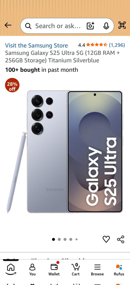 d_prateek3's tweet photo. @stufflistings C. The camera
 #AmazonPrimeDay4 #GalaxyS25UltraDay4 https://t.co/9SV7rZxh6I