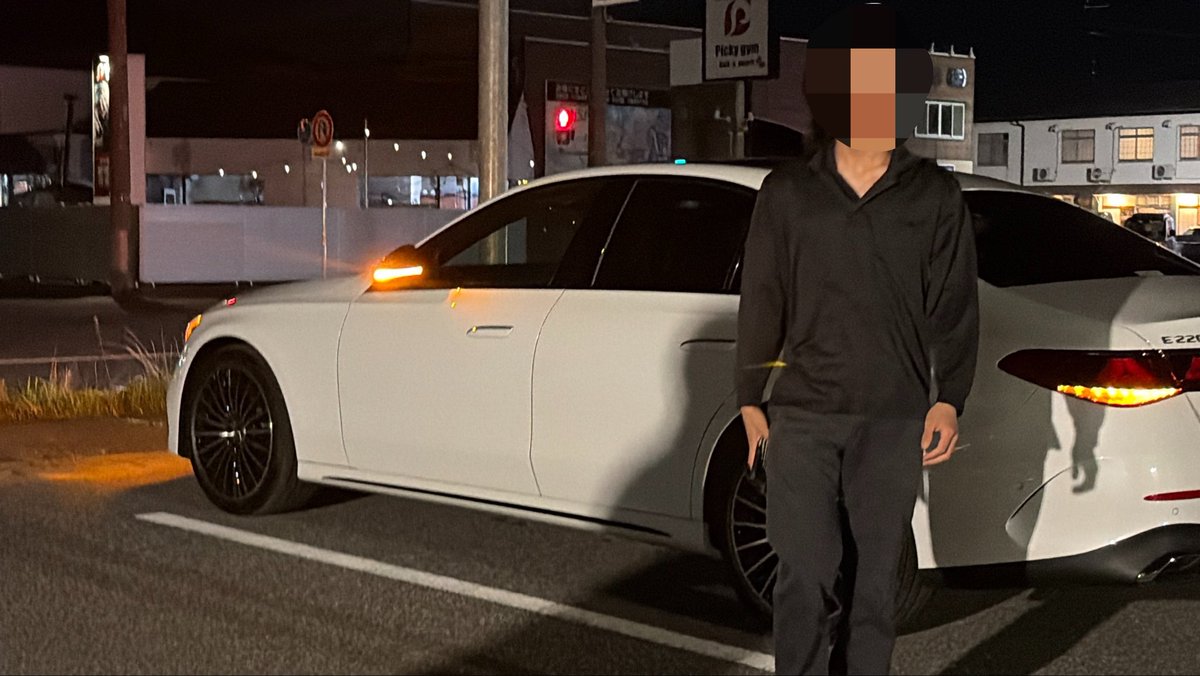 gooonchaaaaa's tweet photo. 新車のベンツ初めて乗りました https://t.co/gKsfviKfOF