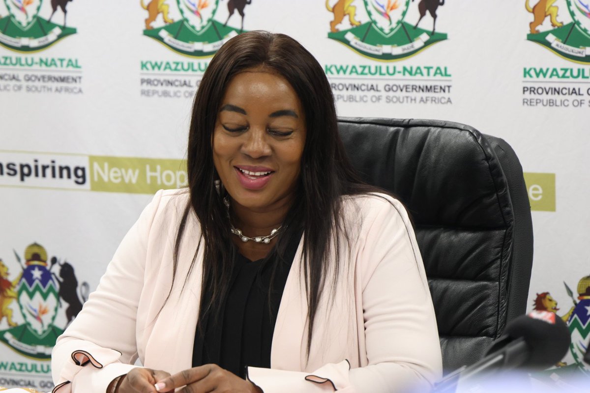 KZN_ComSafety's tweet photo. KwaZu-Natal Premier Honourable Thamsanqa Ntuli convened a media briefing during which he outlined developments that unfolded during the 30 June province-wide protests, which were mainly peaceful and disciplined.

The Premier was accompanied to the briefing by Acting Provincial https://t.co/CQeDGUmYV9