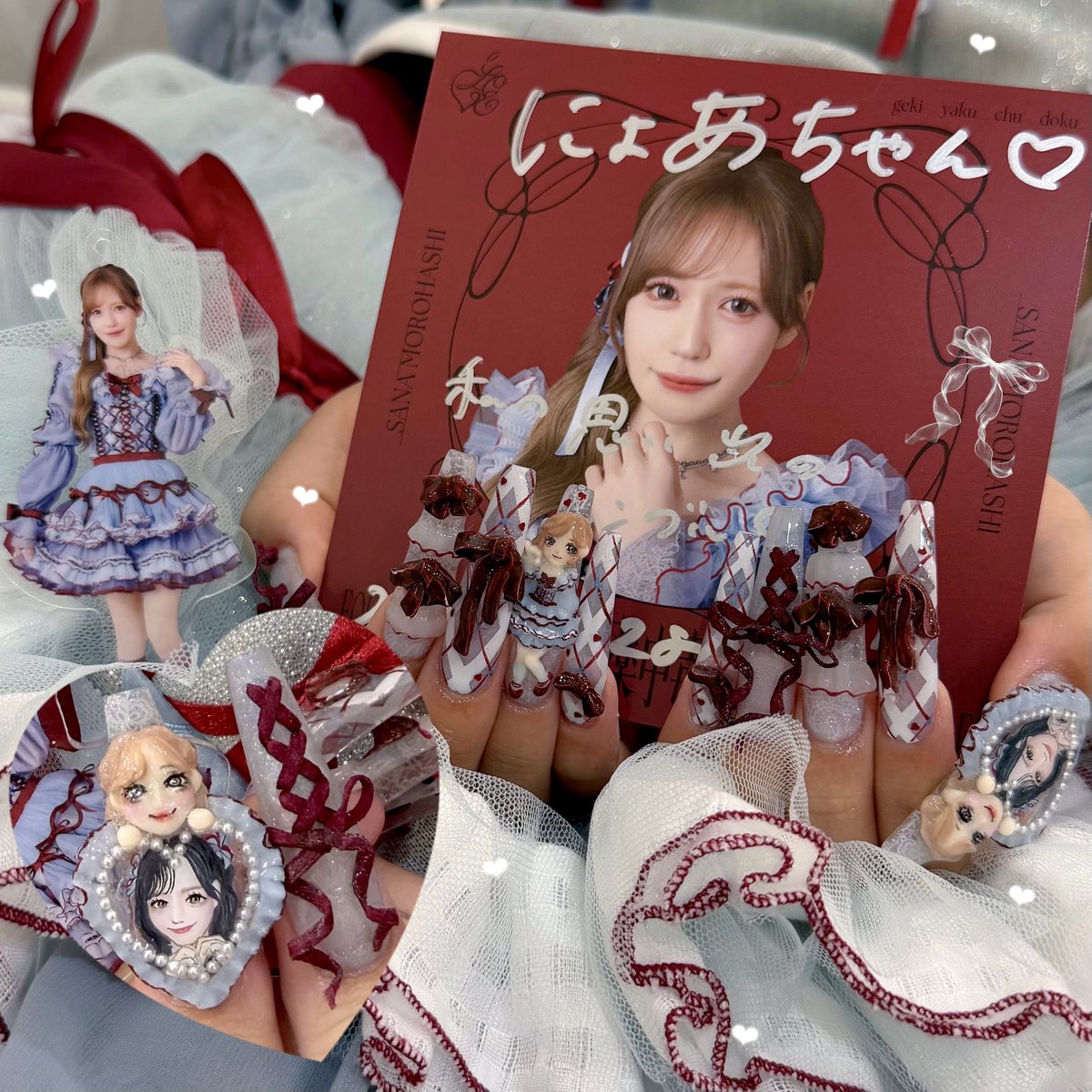 nyoachan_sana's tweet photo. 劇薬中毒ネイル🥀🩵

#さなぼいす https://t.co/6uIPYJLJl6