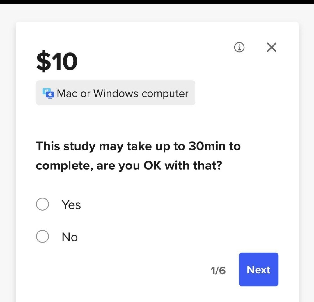 wangai_johnn's tweet photo. If earning $10  isn't too little for you.

I found a platform that pays you to test websites, apps, and digital products while sharing your honest feedback.

If you're interested, let me know and I'll send you the link. https://t.co/zX3EqtEc1o