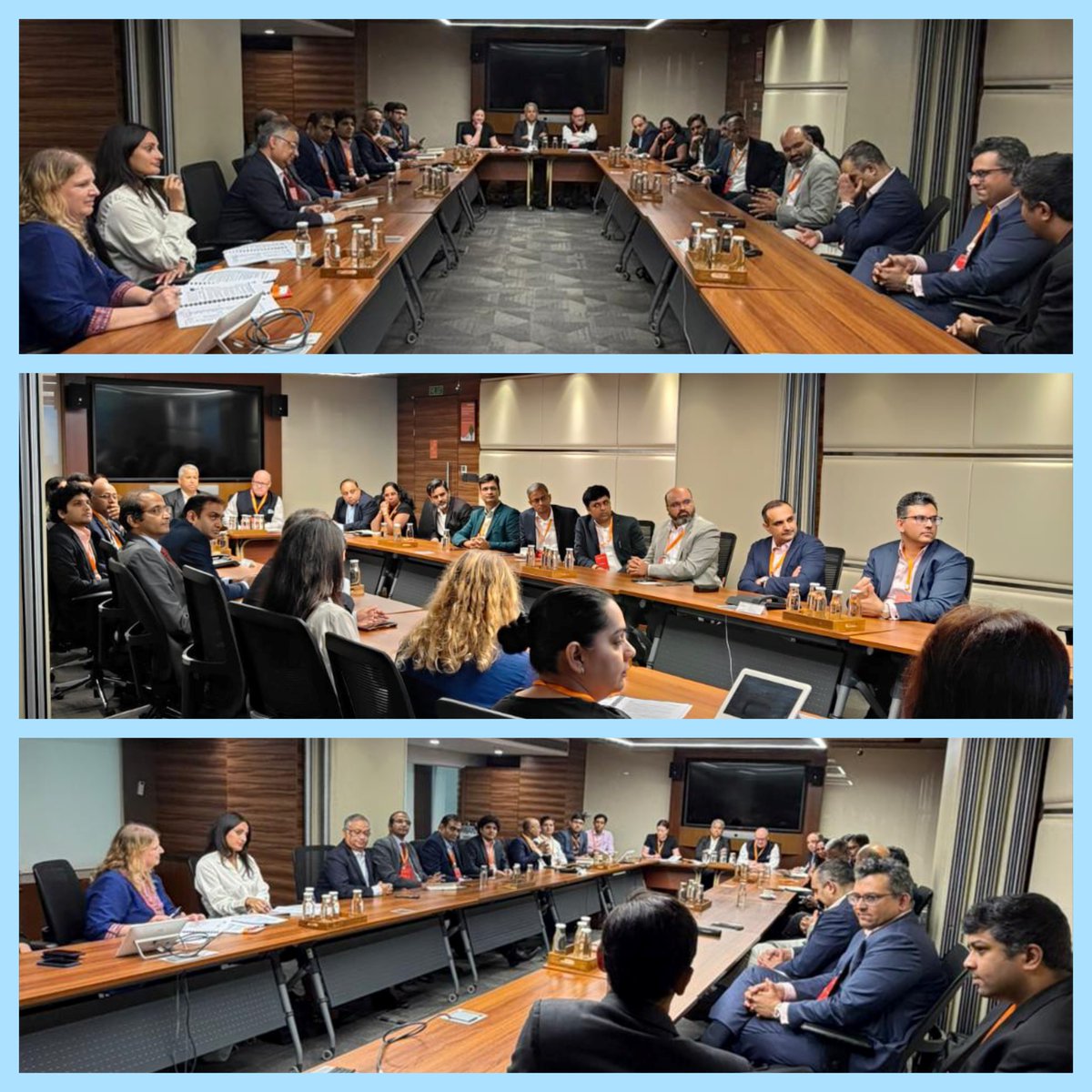 M1Nxt's tweet photo. Great discussions on the future of UK–India fintech collaboration.

Munindra Verma, CEO of M1NXT, joined a roundtable with Chris Hayward and industry leaders to explore growth opportunities, innovation, and cross-border expansion for Indian fintechs in the UK.

#M1NXT #UKIndia https://t.co/c5unzcqO3e