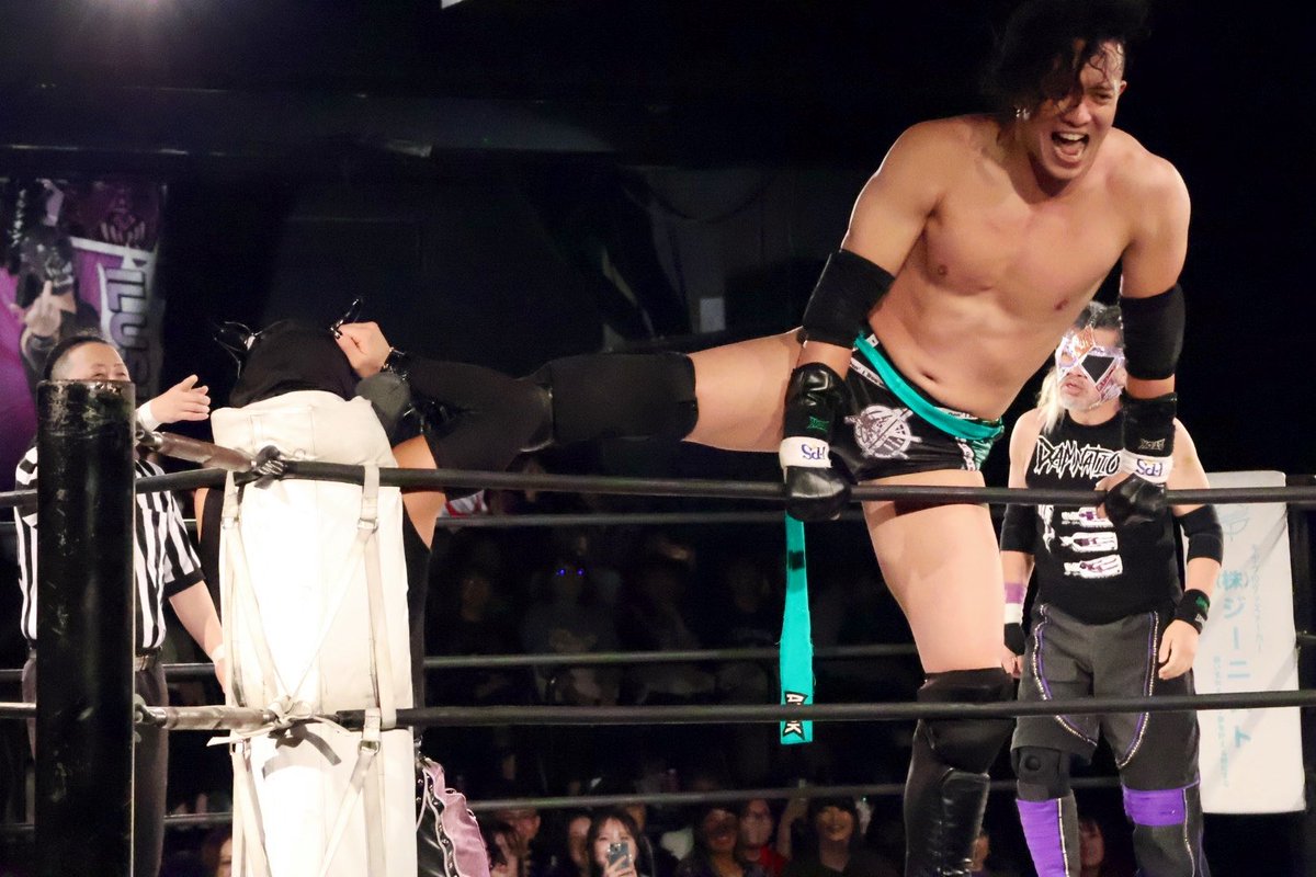 Sakura51247's tweet photo. 吉田くん⭐︎
#CHARISMANIA 
#ddtpro https://t.co/wcnWcmr50V