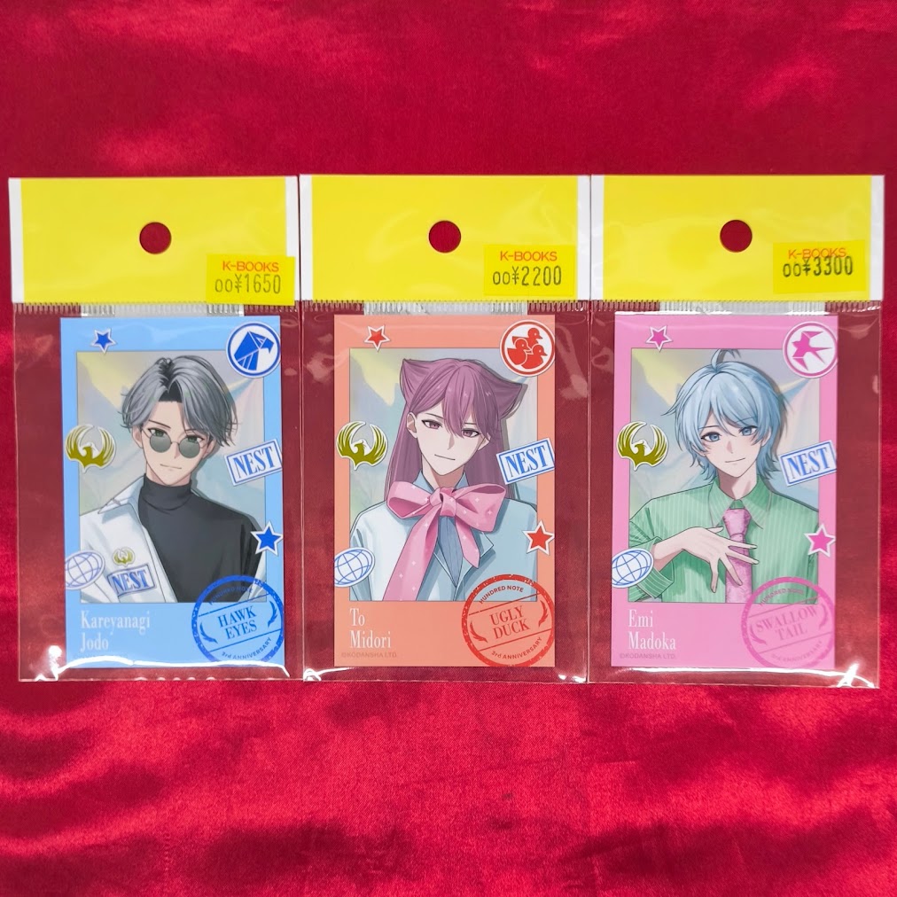 入荷情報】 『ハンドレッドノート』 3周年 POP UP 〇特典 カード