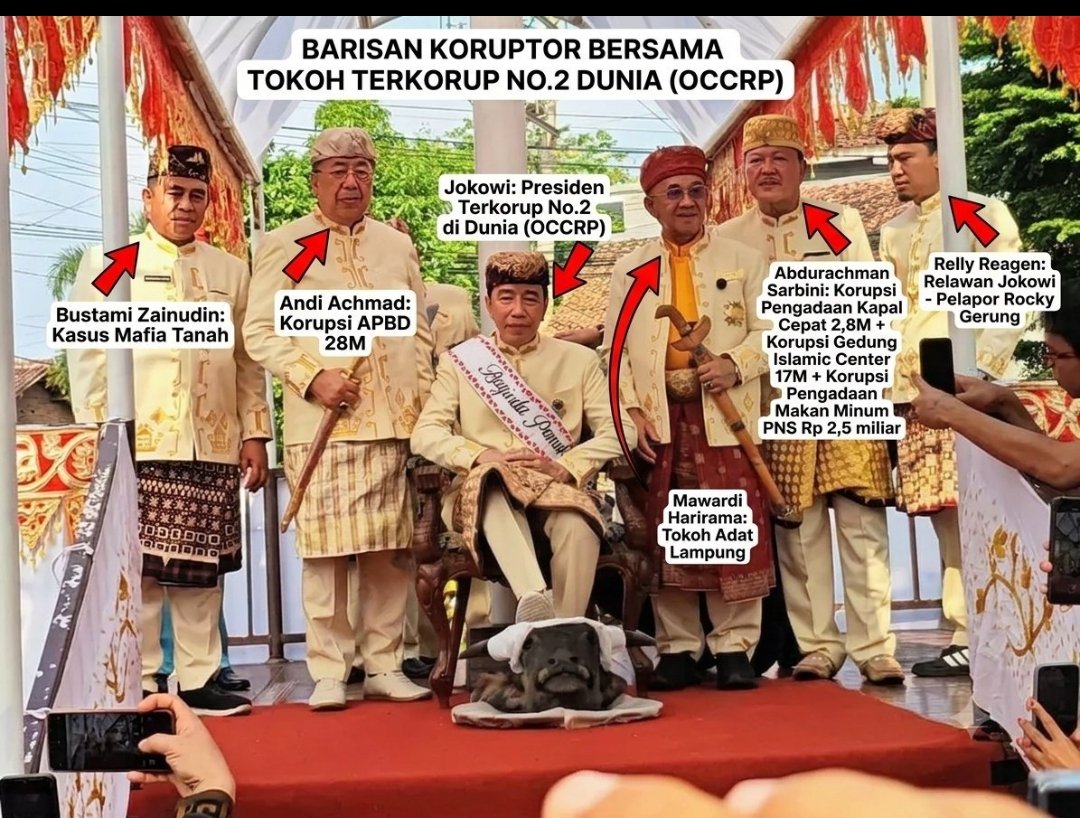 beulangong174's tweet photo. @detikcom Yang di Fitnah baru saja Reuni dengan para maling dan main Raja Raja-an.... 

Subhanallah https://t.co/b2DzXtVQKK
