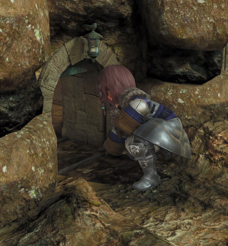 Melonstack21197's tweet photo. I know they call these lalafell sized but I don't think this was made for a lalafell of my uh, stature. https://t.co/rytfVNMoC5
