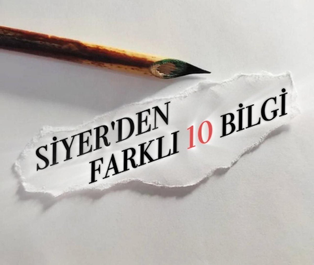 ibrahimKAYA_632's tweet photo. Siyer'den Bunu Biliyor Muydun: [20]

✍️ İlk defa putları Mekke'ye getiren Âmr ibn Luhay'dır.

✍️ Medine'de İlk doğan muhacir çocuğu Abdullah ibn Zübeyr'dir.

✍️ Abdurrahman ibn Avf cennetle mujdelendiğinde sevinçten 900 deve infak etmiştir. 

✍️ Hz. Halid ibn Velid Mute savaşında 9 kılıç kırmıştır. 

✍️ Hz. Suheyb er-Rumi Arapçayı tam bilmezdi. Bu da müsteşrikleri haksız çıkarır. 

✍️ Hz. Üsame, Resûlullah’ın (a.s) dadısı Ümmü Eymen'in çocuğudur. Ona olan sevgisi ordan da gelir.

✍️ Ebu Seleme, Resûlullah’ın (a.s) süt kardeşidir. İlk Medine'ye hicret edendir.

✍️ Resûlullah s.a.v, Yemen'e çokça yaptığı yolculuklar sebebiyle Farsça kelimleri iyi bilirdi.

✍️ Medine'de ilk vefat eden Muhacir Osman ibn Maz'un'dur.

✍️ Osman ibn Maz'un'un yazılışı Türkçe Siyer kitaplarında genellikle (Osman ibn Mazun şeklinde) yanlış yazılır.

Bu platformda en çok hakkında konuşulmayı hakkeden imamuna [rehberimiz] Resûlullah s.a.v'dir. Oku, okut, ezberle, ezberlet ve yay kardeşim benim. [İbrahim Kaya]

https://t.co/QBpsoLVMTE