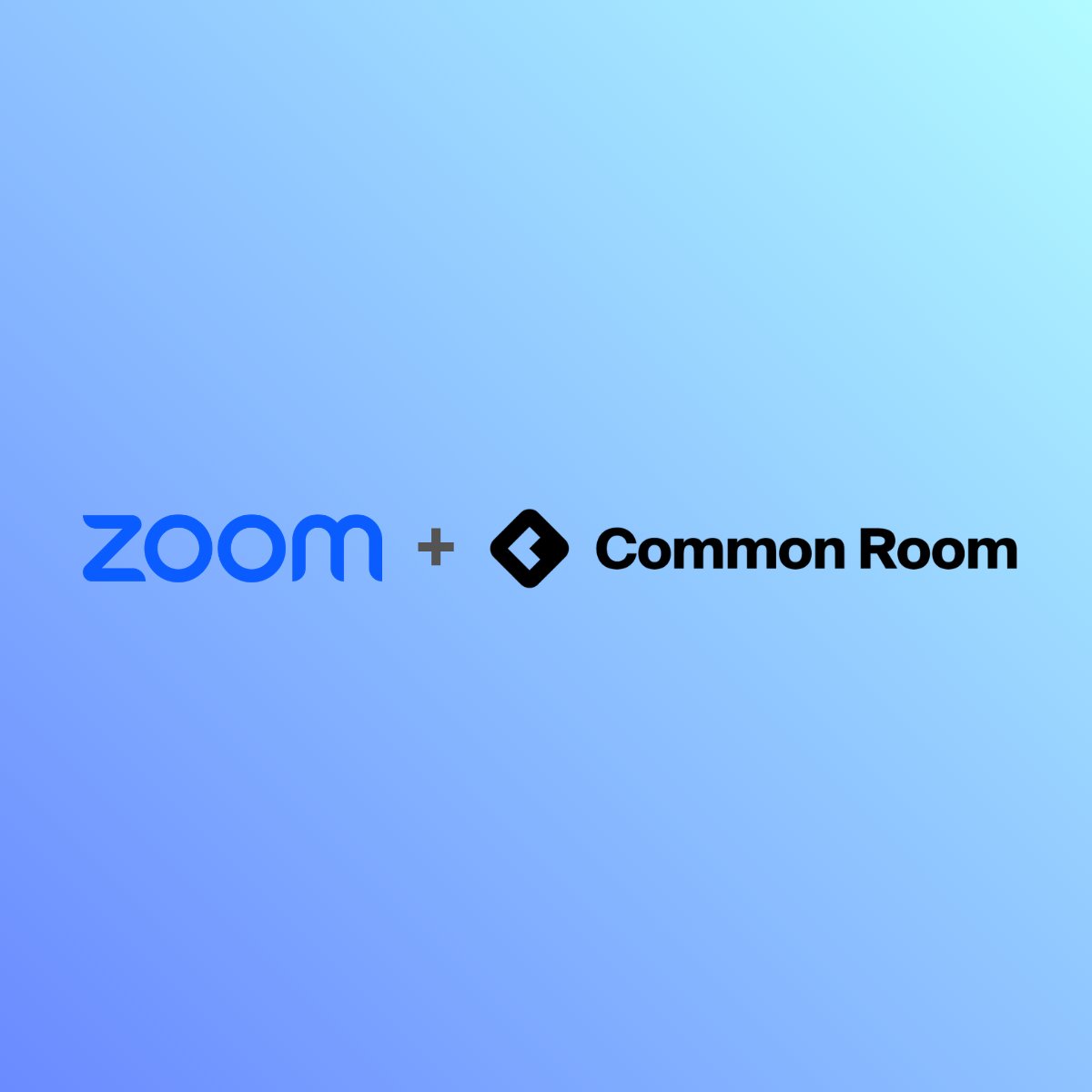 Zoom announcement graphic for Common Room acquisition
