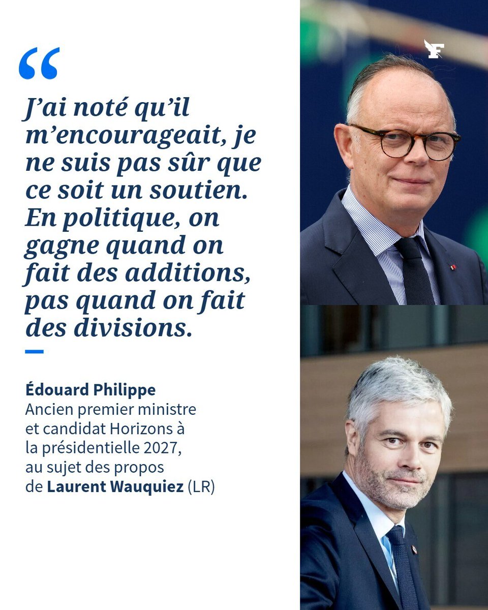 Le_Figaro's tweet photo. Le président du groupe Droite républicaine à l'Assemblée a jeté un pavé dans la mare en déclarant que l’ex-premier ministre «peut incarner l’ordre et le sérieux permettant de redresser la France». →https://t.co/KjAbM1YIsH https://t.co/va3uUyp3Hd