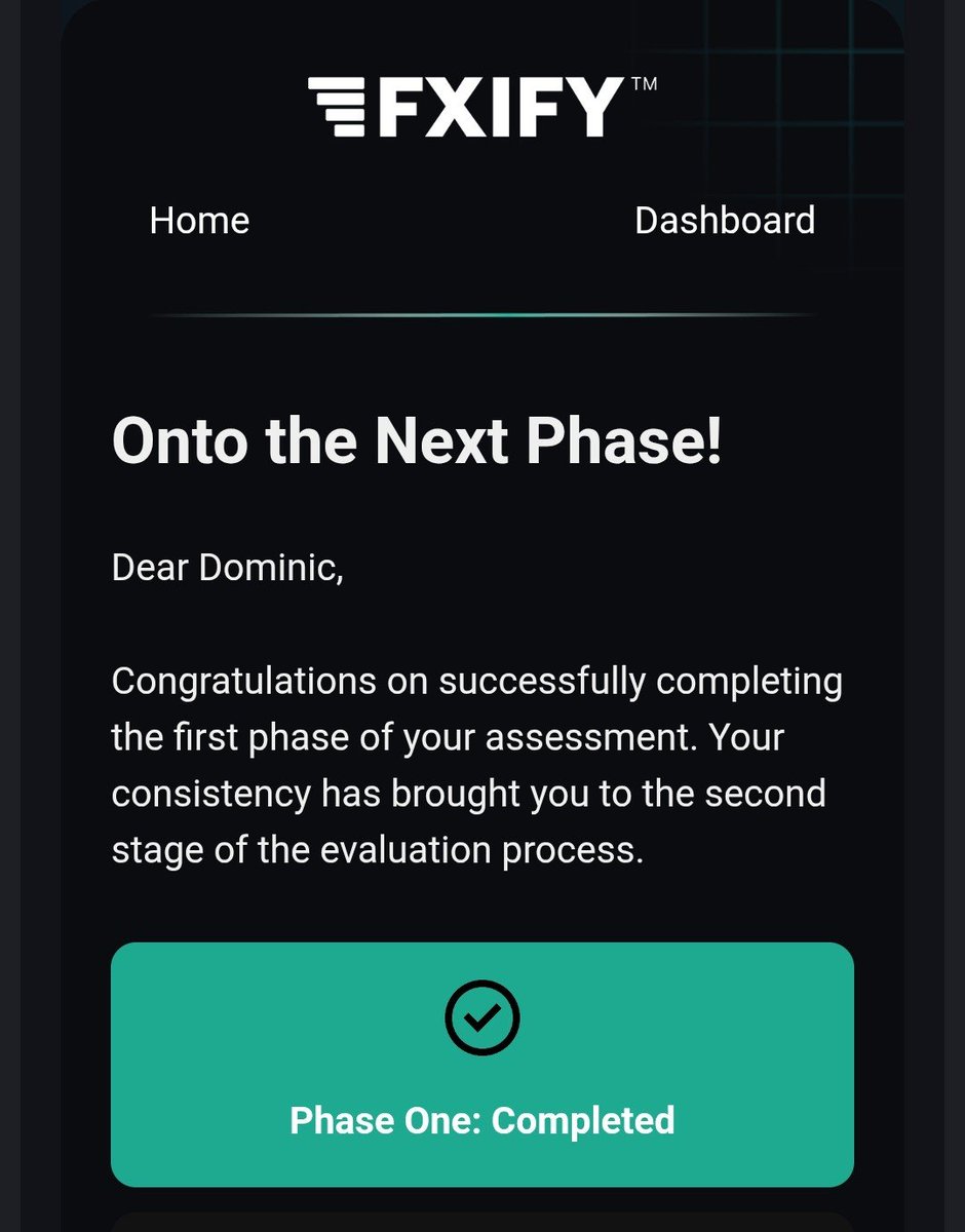 DominicOlah's tweet photo. I just passed the phase 1 of this account. Last month was tough but we pulled through and passed this month. https://t.co/qRCblE14H7