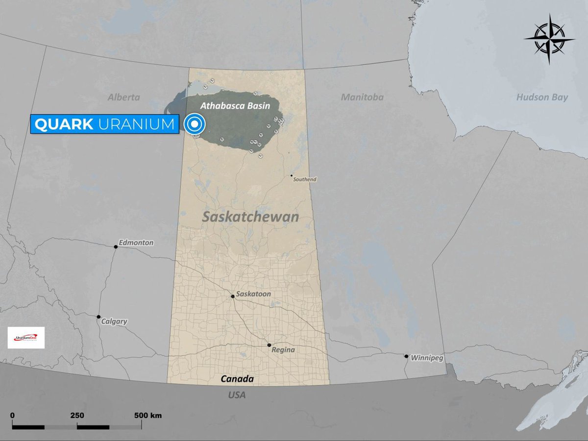 uraniumonecorp's tweet photo. Long-Term Uranium Price Reaches Historical High of $97.00 🗞️ TradeTech

Discover Uranium One’s growing uranium portfolio, featuring a strategic position in the prolific Paraná Basin of southeastern Paraguay and an expansive 52,000+ hectares in Canada’s world-class Athabasca Basin, including the Quark and Nucleon Uranium projects.

Learn more and subscribe for updates  at https://t.co/O4CqUNyhvr

$UUU.CN 🇨🇦 $UUUFF 🇺🇸 $SL5 🇩🇪

🔗 https://t.co/E77VtVeLz0