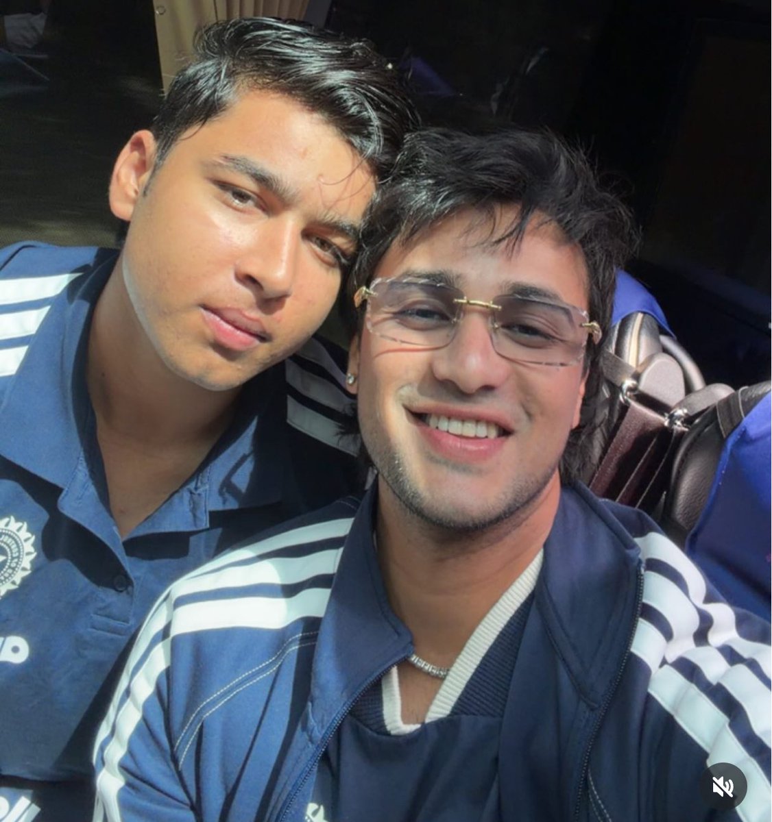 CricCrazyJohns's tweet photo. Abhishek Sharma taking a selfie with Vaibhav Sooryavanshi 🔥 https://t.co/Na63RD6kYQ
