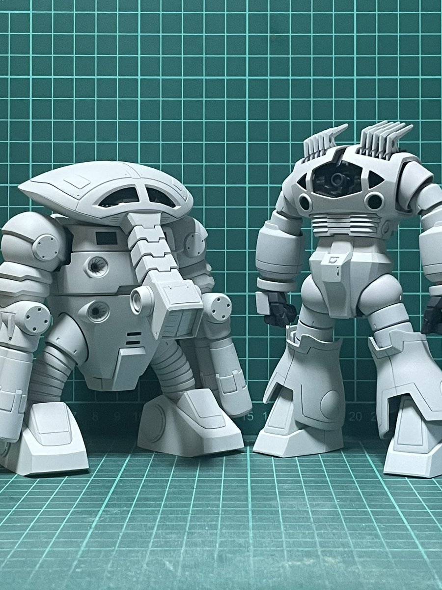 taya0719's tweet photo. HGUC ジュアッグ 03

サフを終えたので確認のため組み付け♪
先日のゾゴックと違って要修正なパーツが多い💦

そんな事も含めて息抜きで製作を始めたジオン水泳部が楽しくなって参りました🥰

#プラモデルライフ https://t.co/WKzfViCHd2