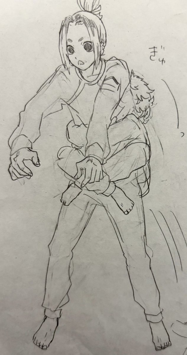 suuzuurii_s's tweet photo. なんか、もったいないしハマりたての頃の絵、何枚か載せるか
アニメ1クールしか観てないハマりたてほやほやの時のやつ　距離近め
最初ががまるとなるはやに注目していたのがわかりやすいね
あとこの時はらいち×くおんか…？どっちだ…？となっていました https://t.co/8u15ktfSkV