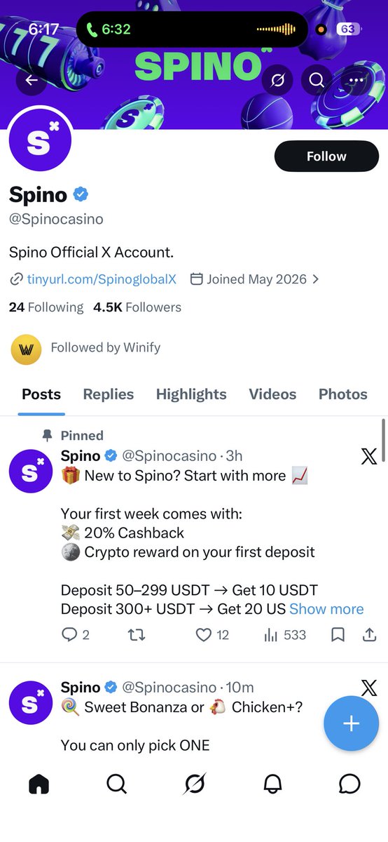 Sumath22's tweet photo. @WinifyGG @Spinocasino Me https://t.co/WL6d70td1C