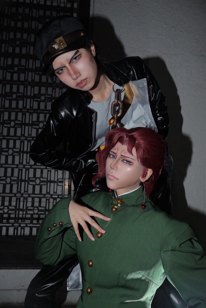 fuu_cos's tweet photo. cosplay JOJO Part3  空条承太郎 花京院典明

星と法皇、交わる運命

#アコスタ池袋 
#jjbacosplay https://t.co/cClTHTyIiD